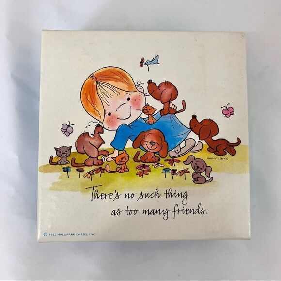 Vintage 1983 Hallmark Friendship Friends Mini Jigsaw Puzzle Ambassador Complete - Picture 1 of 4